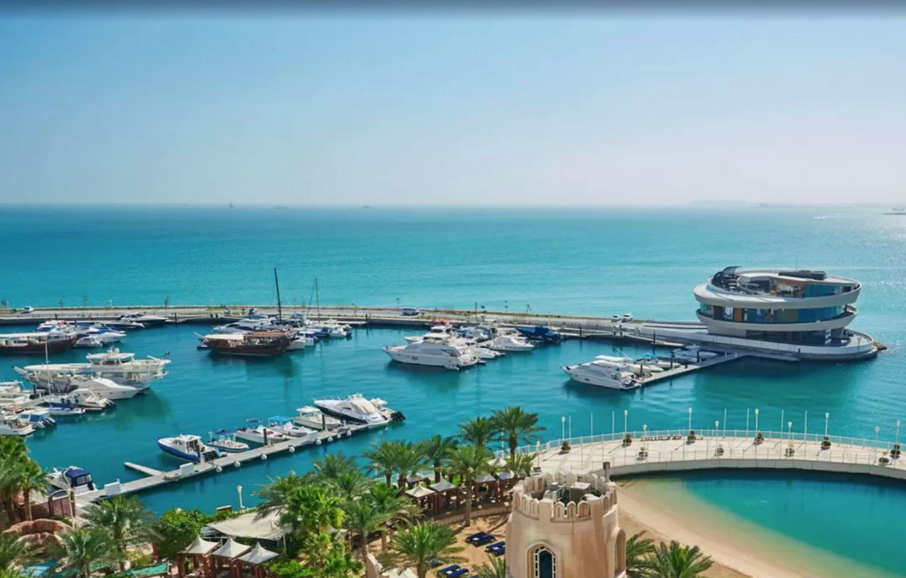 Four Seasons Hotel Доха Экстерьер фото The Marina
